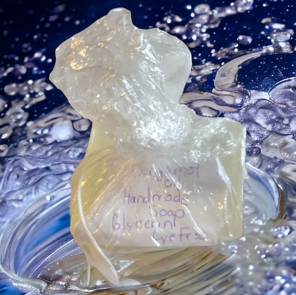HP😀 Handmade Anna's Creations Bergamot Honey Glycerin Bar Soap Cruelty/Lye Free